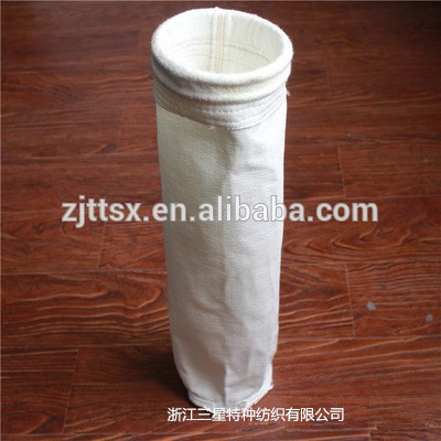 Fiberglass non woven dust filter bag for dust collector